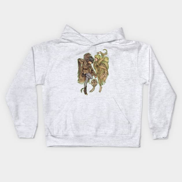 GELFLING DANCE Kids Hoodie by EYESofCORAL